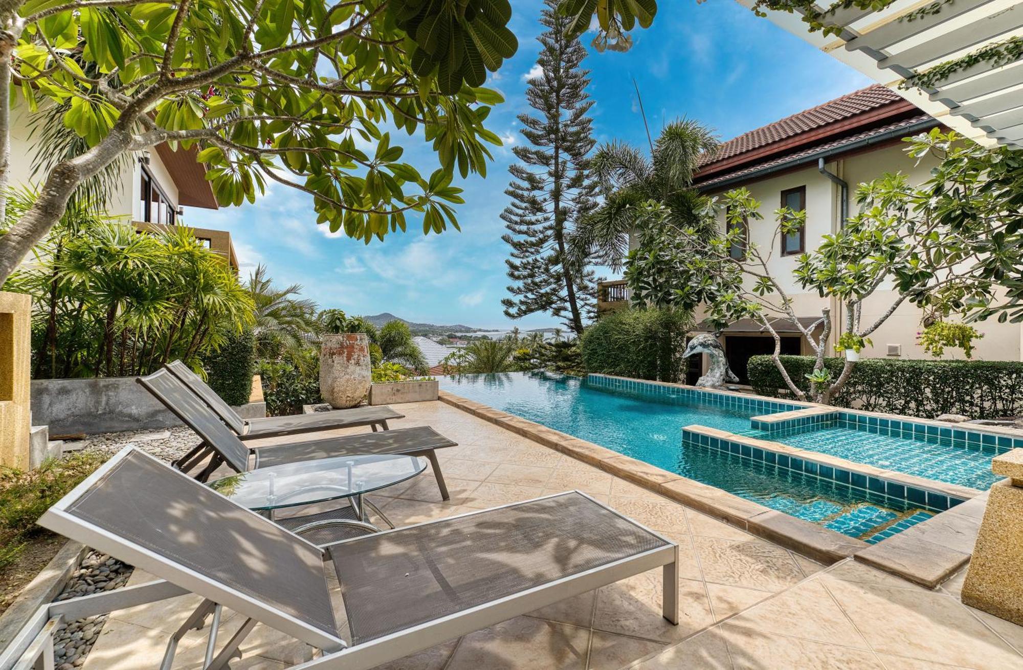 Baan Rawee Villas Bãi biển Chaweng Ngoại thất bức ảnh